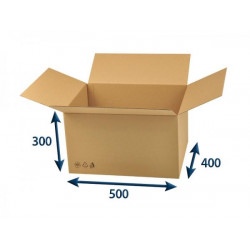Kartonová krabice 3VVL 500 x 400 x 300