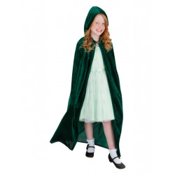 Dětský plášť zelený