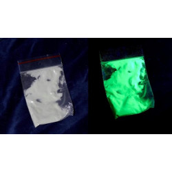 Fotoluminiscenční pigment 10 g žlutozelený
