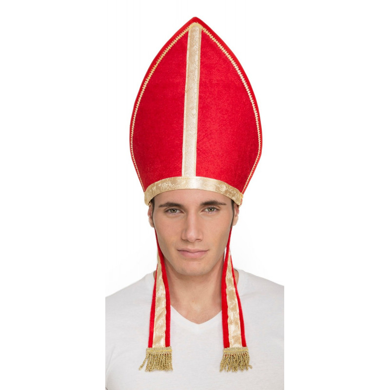 Čepice Papež červená
