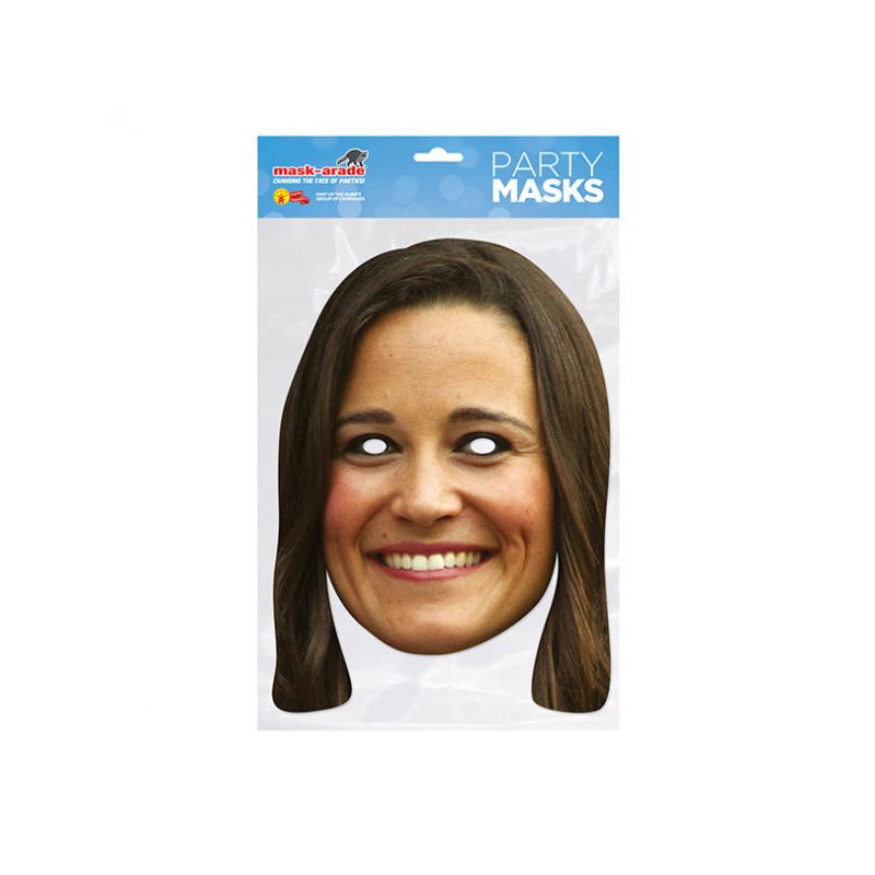 Papírová maska Pippa Middleton