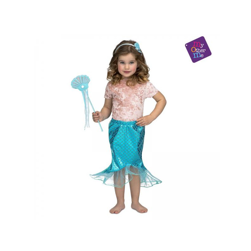 Dětský kostým Mořská panna modrá