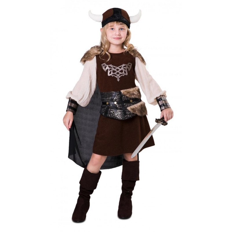 Dětský kostým Vikingská slečna