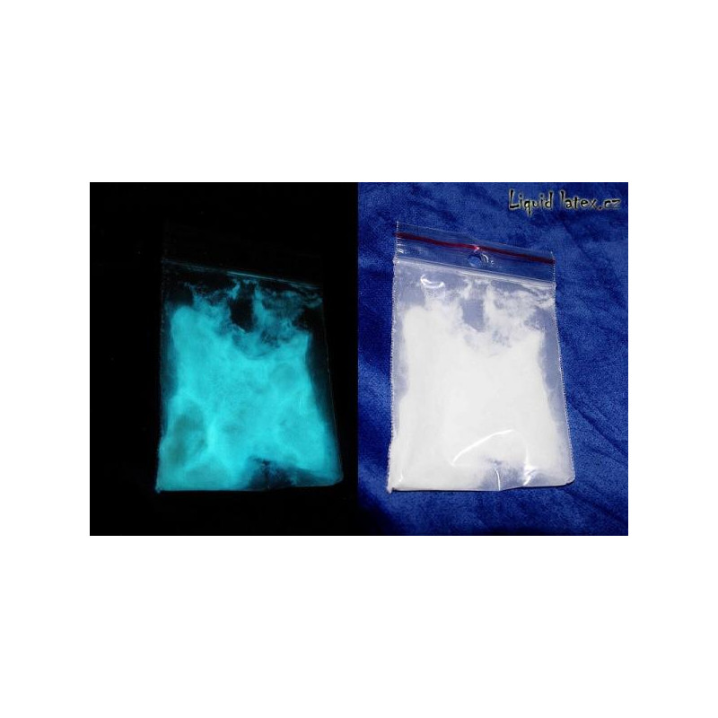 Fotoluminiscenční pigment 100 g azurový