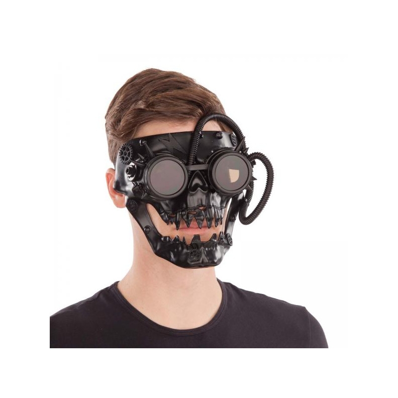 Maska Steampunk černá