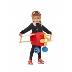 Dětský kostým Pilot s letadlem