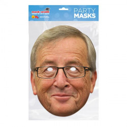 Papírová maska Jean Claude Juncker