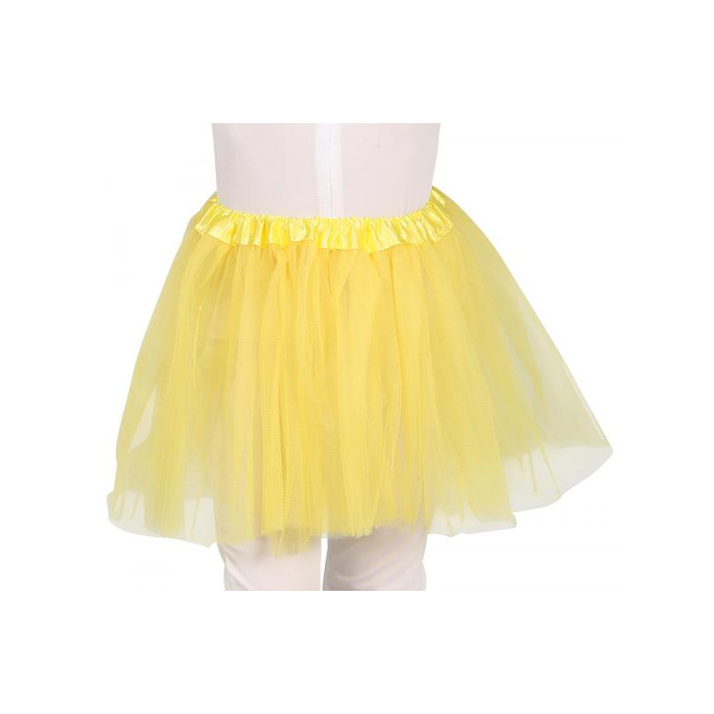 Dětská sukně žlutá