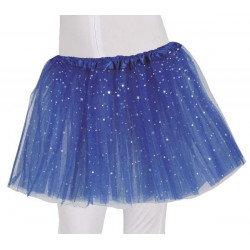 Dětská sukně s hvězdičkami modrá
